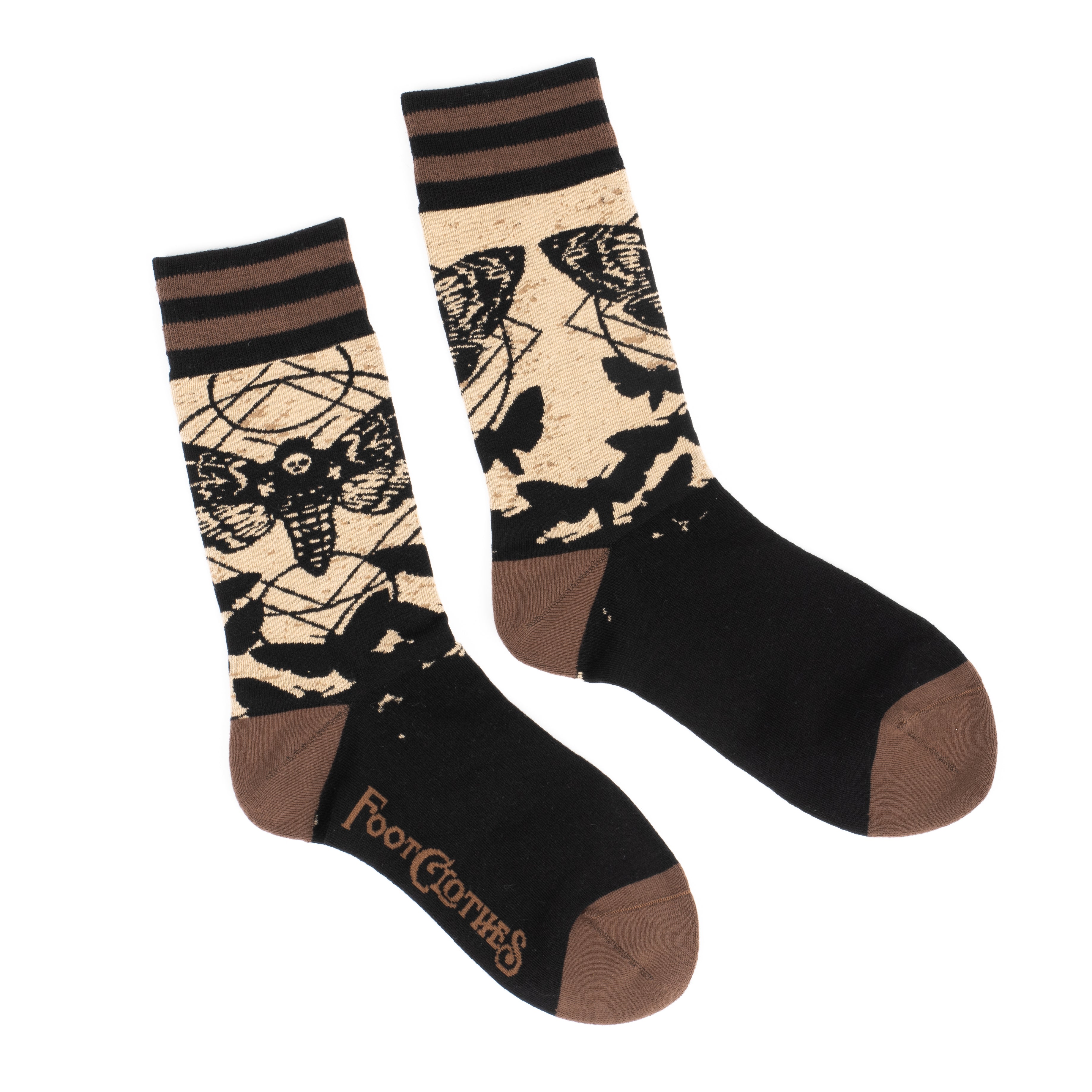 Cute Baphomet Goat Crew Socks – FootClothes