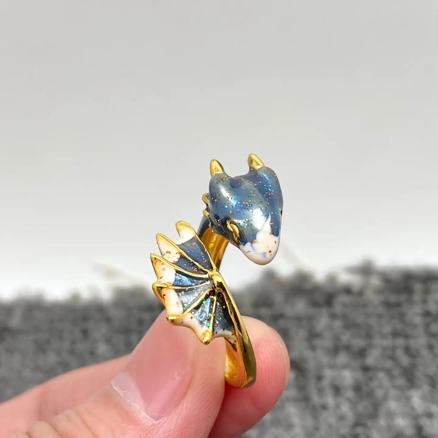 Star Dragon Adjustable Ring