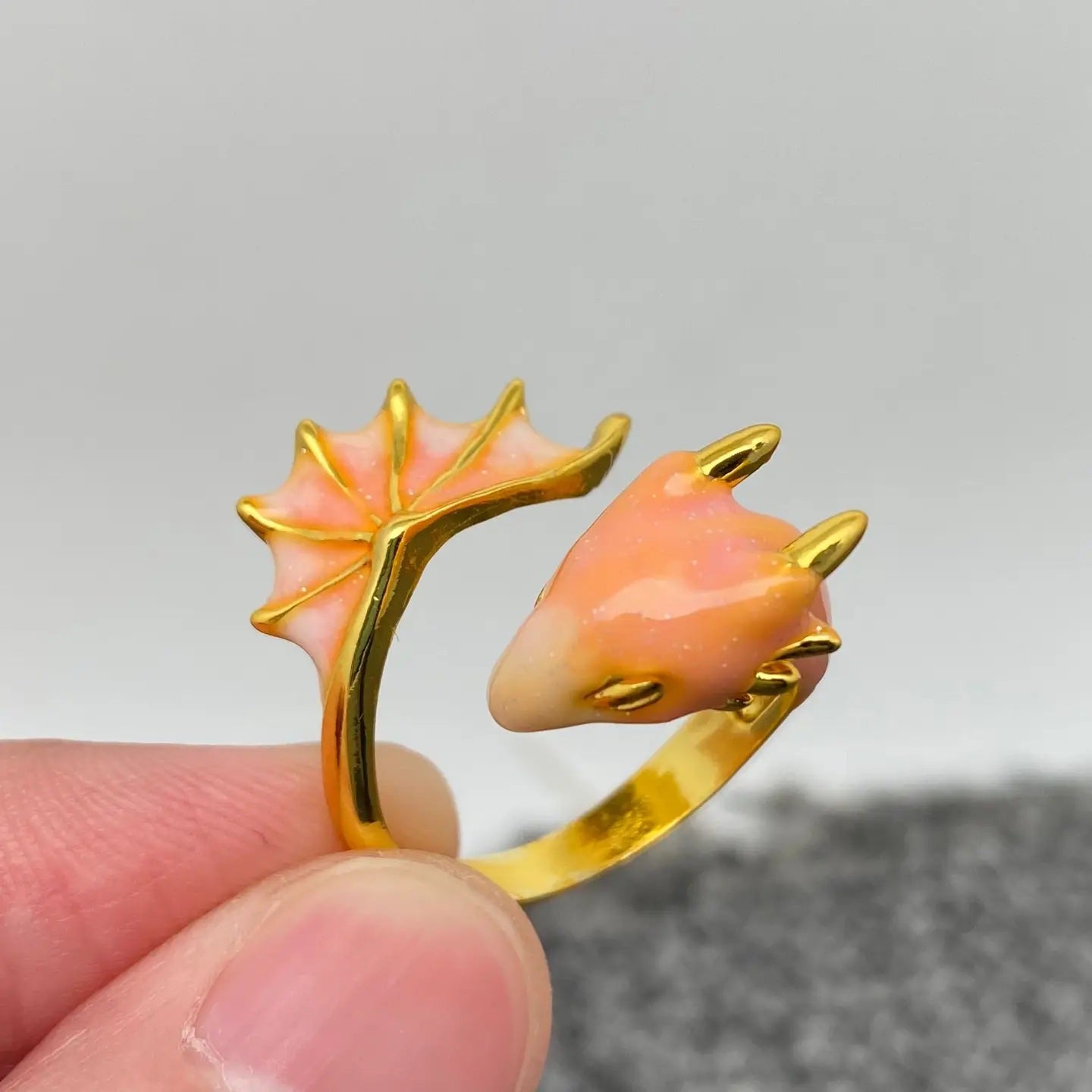 Star Dragon Adjustable Ring