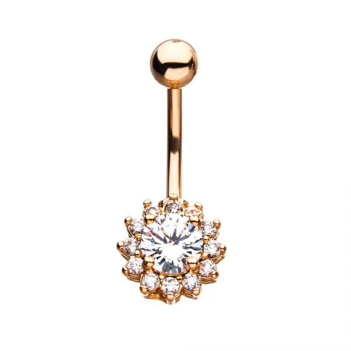 12 Jewel Petals And Large Jewel Center