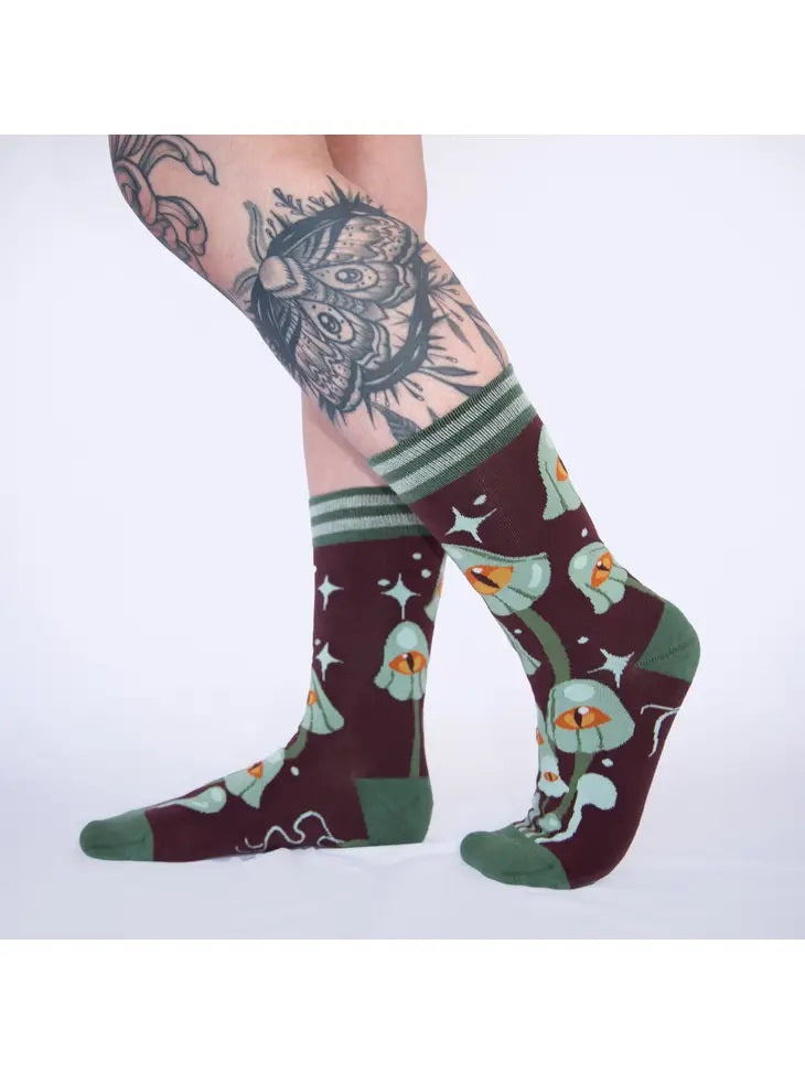 Mystic Mushroom Crew Socks