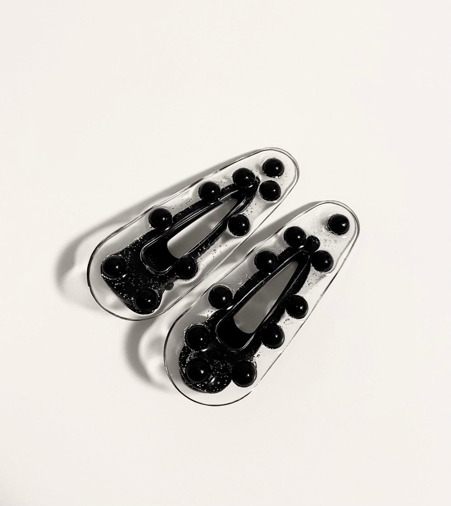 Black Pearl 2 Pack Hair Clips
