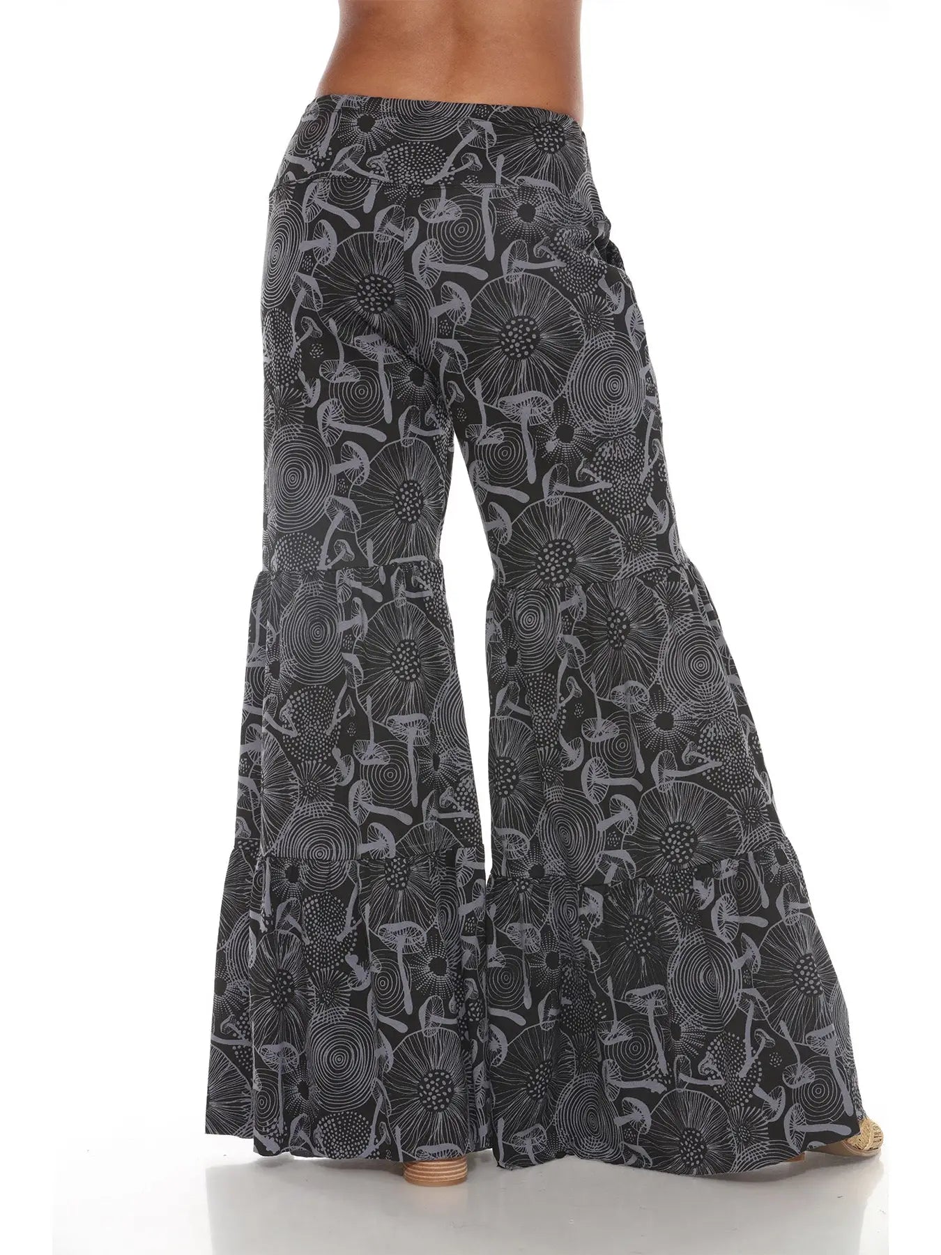 Mushroom Tiered Jersey Pants