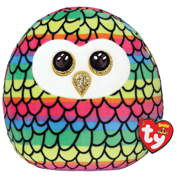 Owen Rainbow Owl 10"