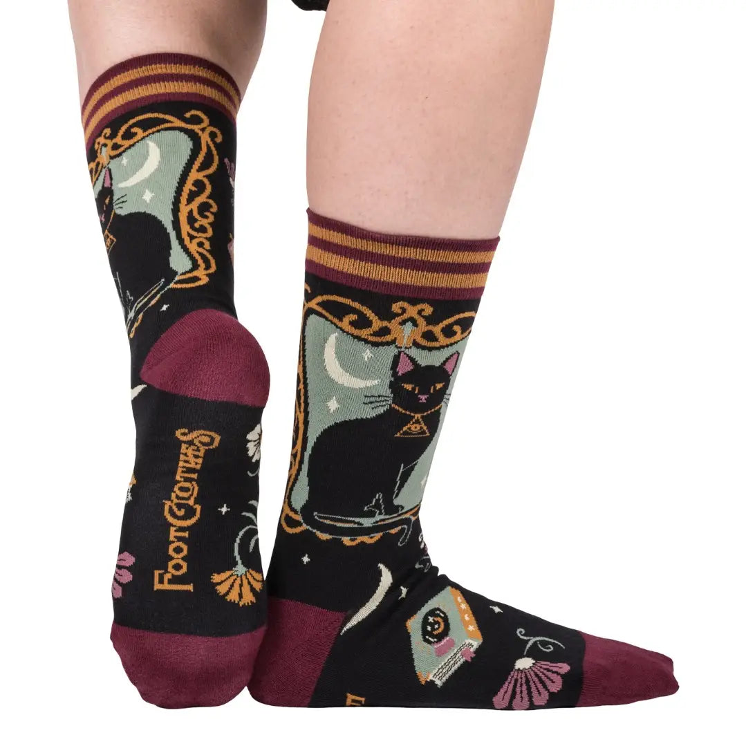 Duchess Shadowfloof's Mew World Order Crew Socks