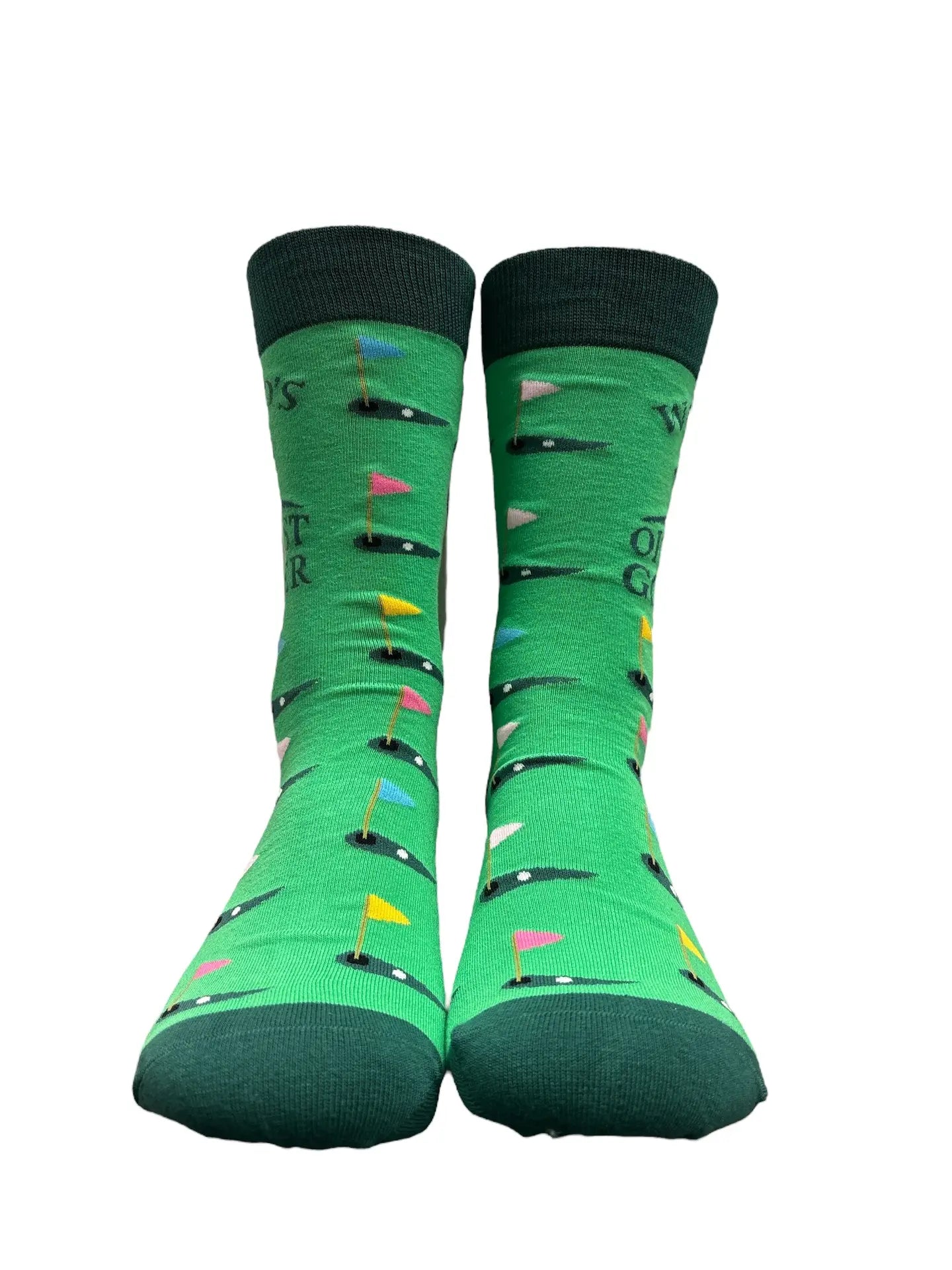 World's Okayest Golfer Socks
