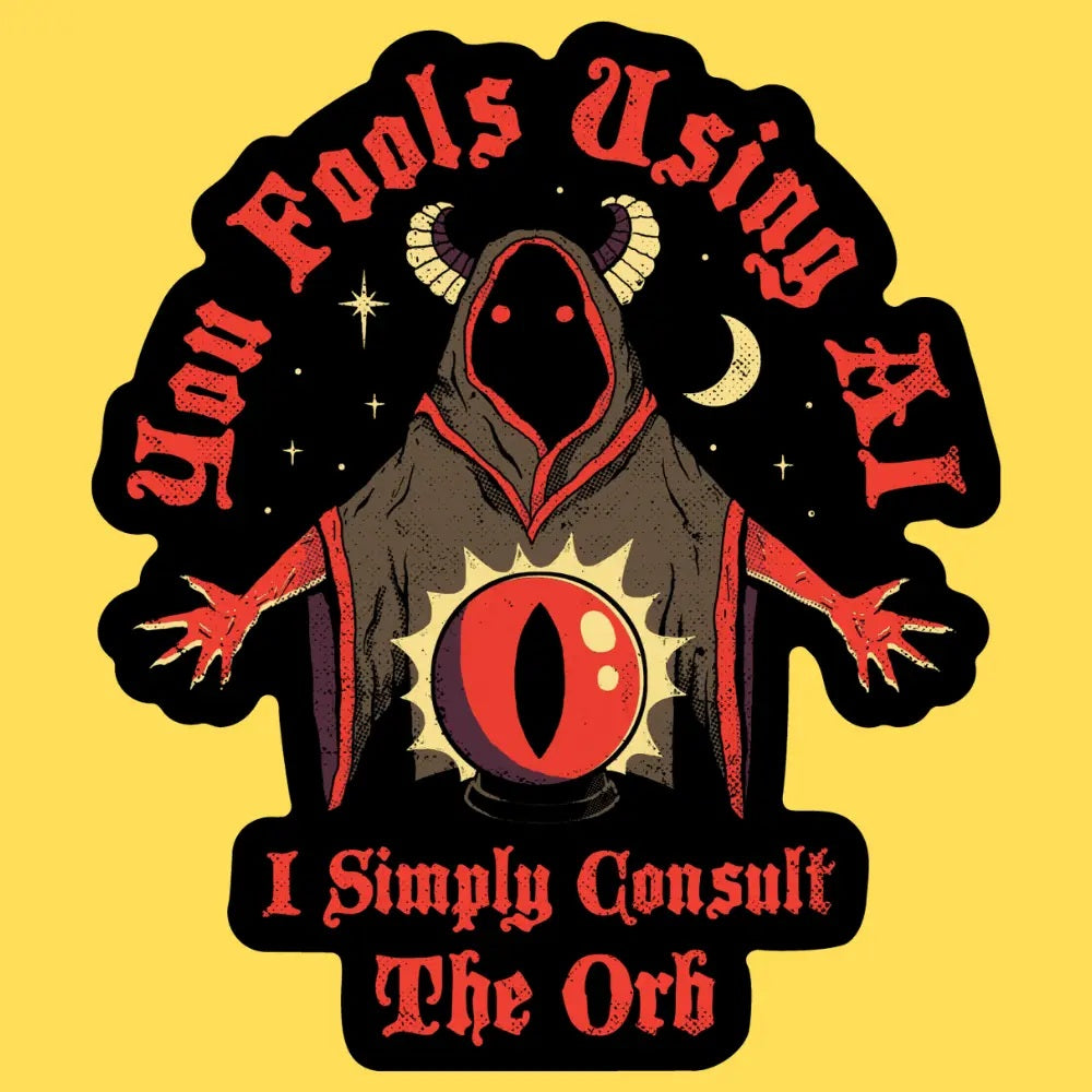 Consult The Orb Sticker