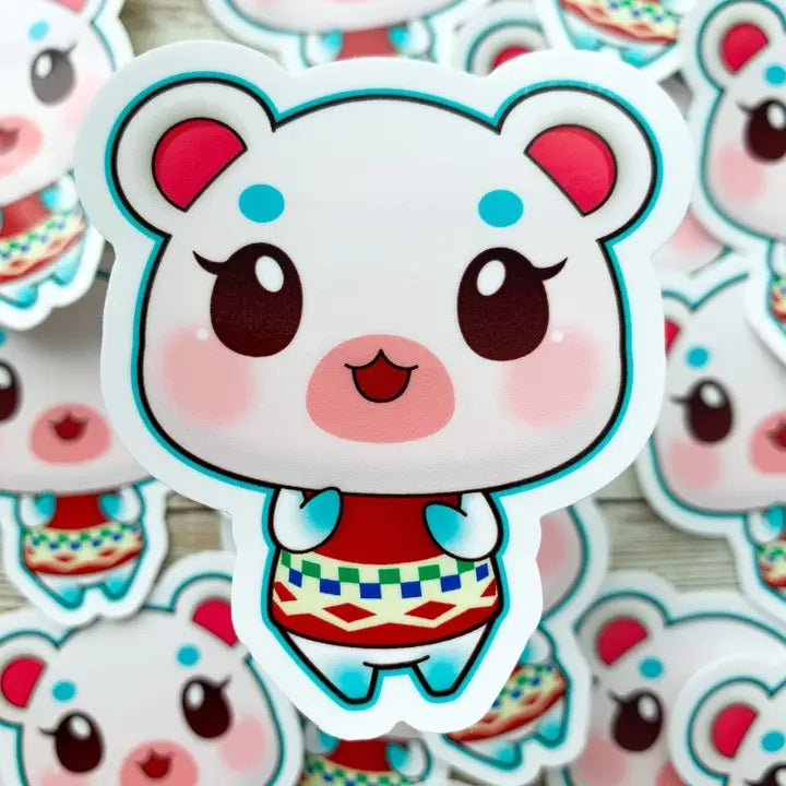 Flurry Animal Crossing Vinyl Sticker