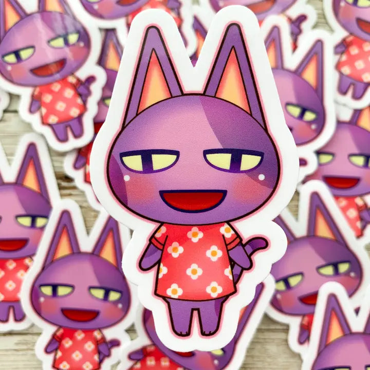 Bob Animal Crossing Vinyl Sticker New Horizons