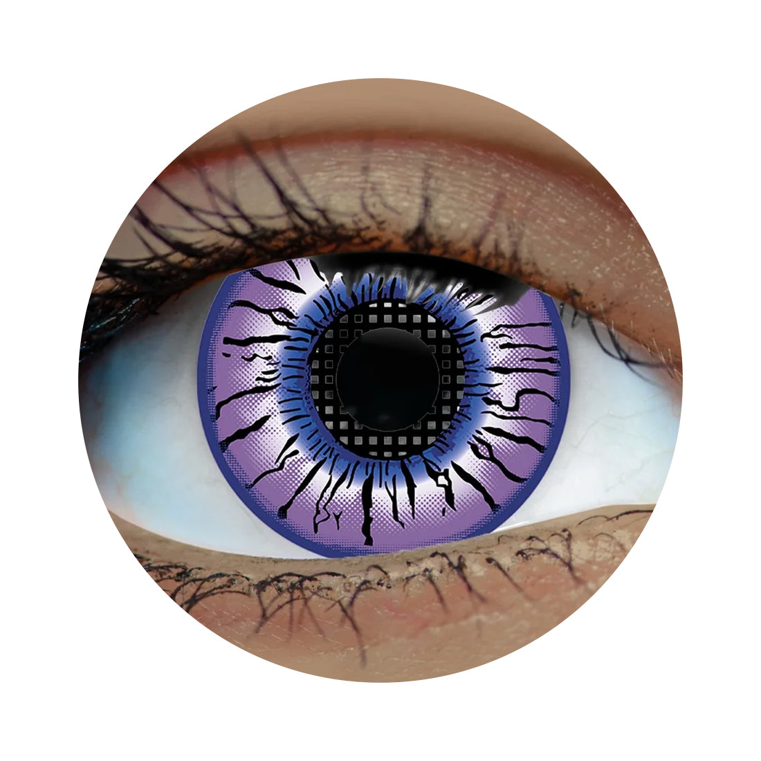 Beetlejuice colored Contacts