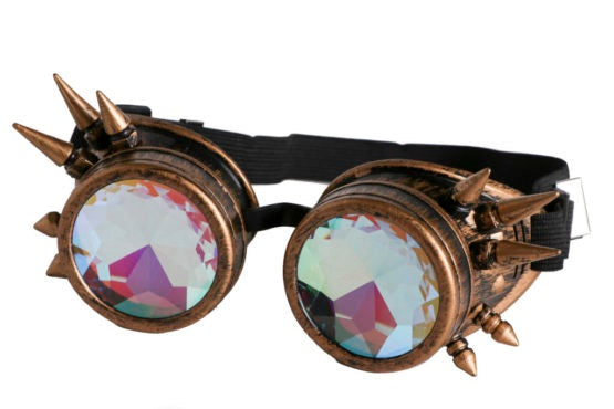 Steampunk Kaleidoscope Glasses