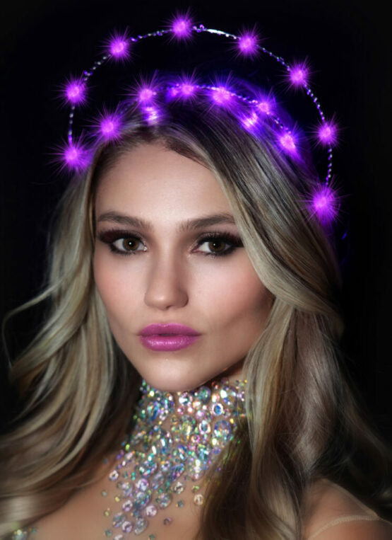 Headband With Color Lights