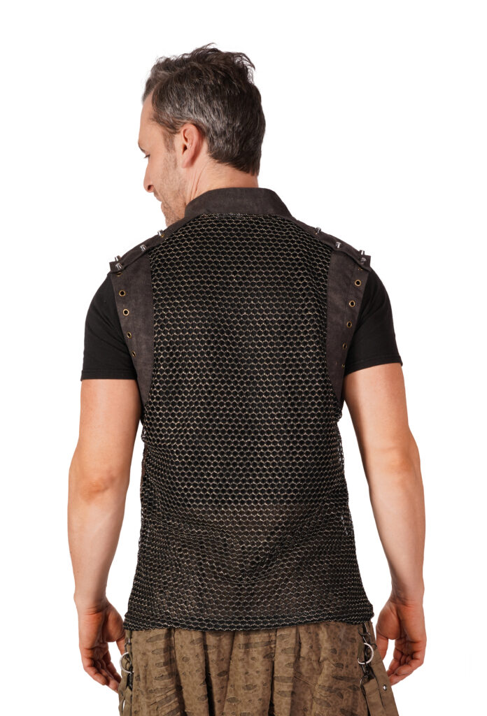 Black See Through Vest