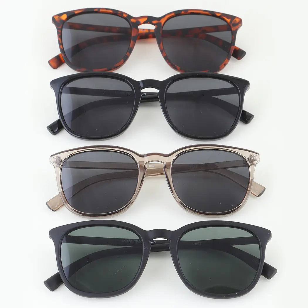 Classic Matte Wayfarer Sunglasses