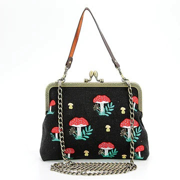 Bolsa Kisslock De Setas