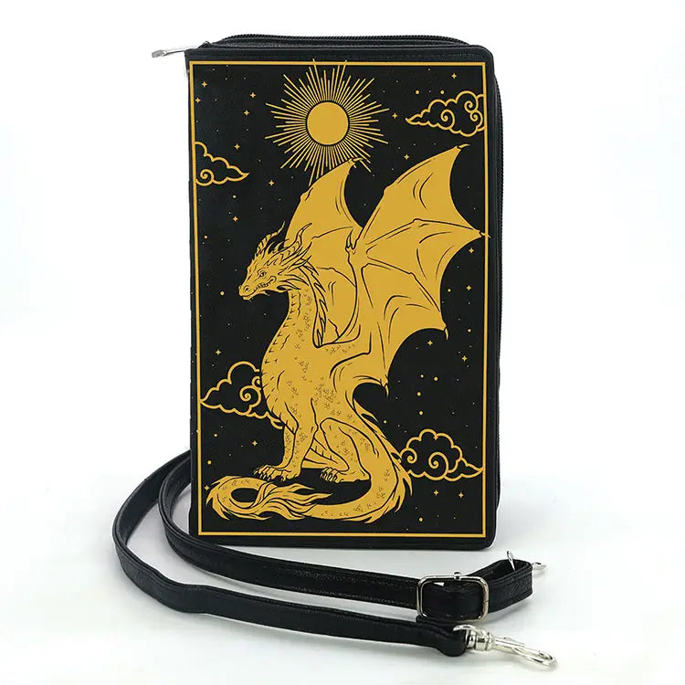 The Book Of Dragon Book Clutch Bag