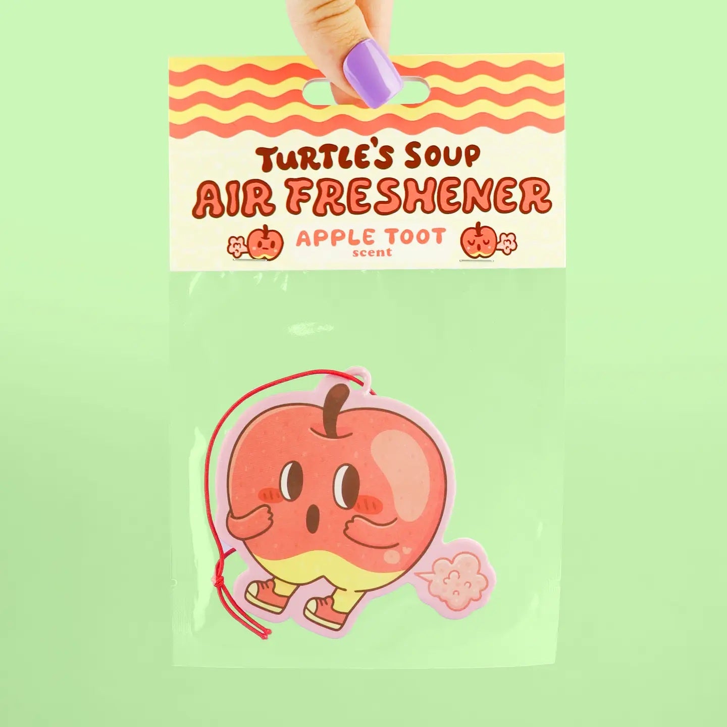 Apple Toot, Car Decor, Cute, Car Aroma, Fruit, Air Freshener
