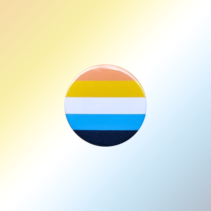 Aroace Flag Pin