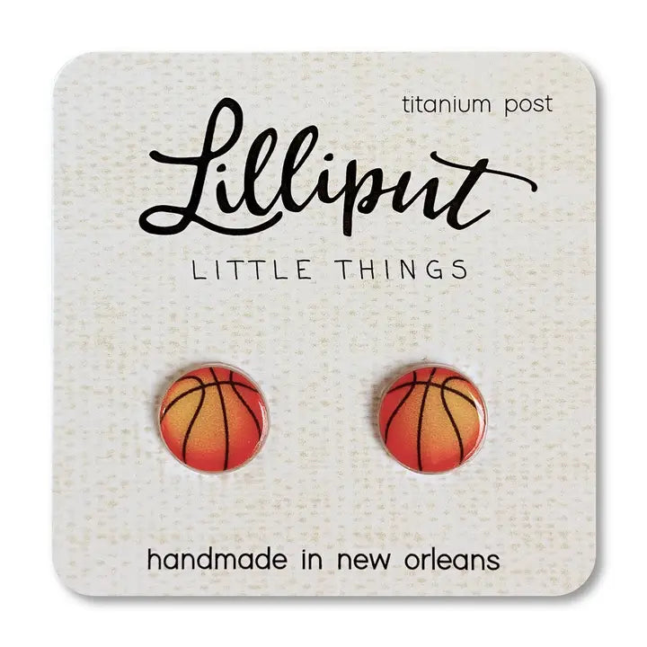 Basketball Earrings Sports Earrings