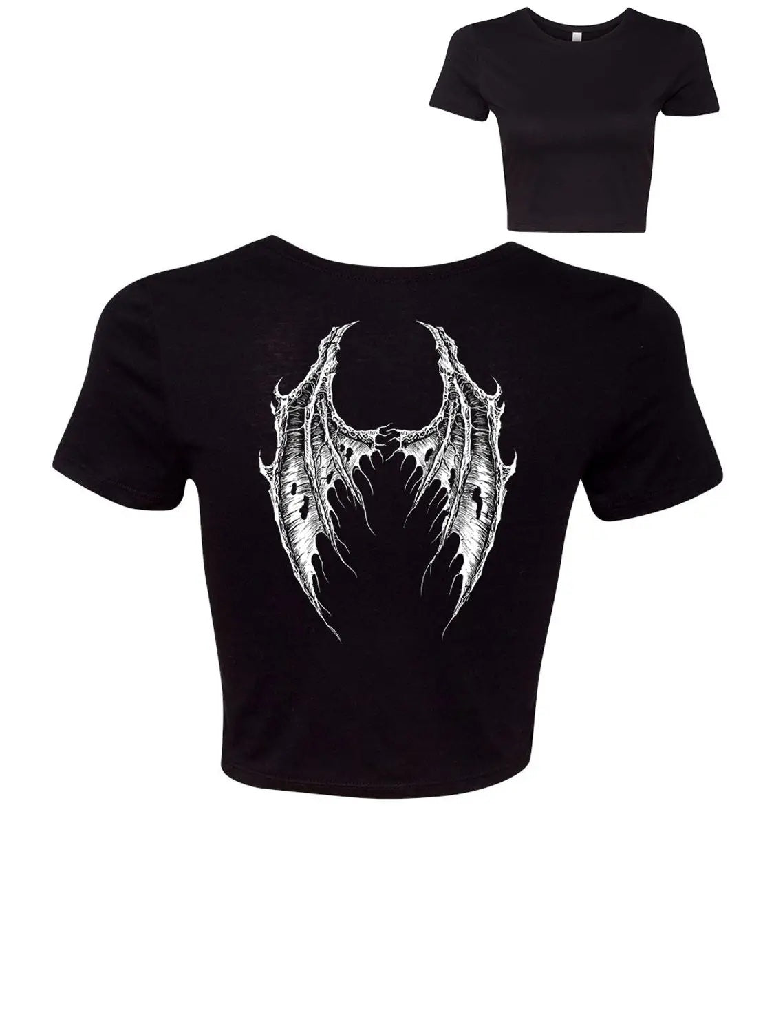 Broken Batwings Crop Top