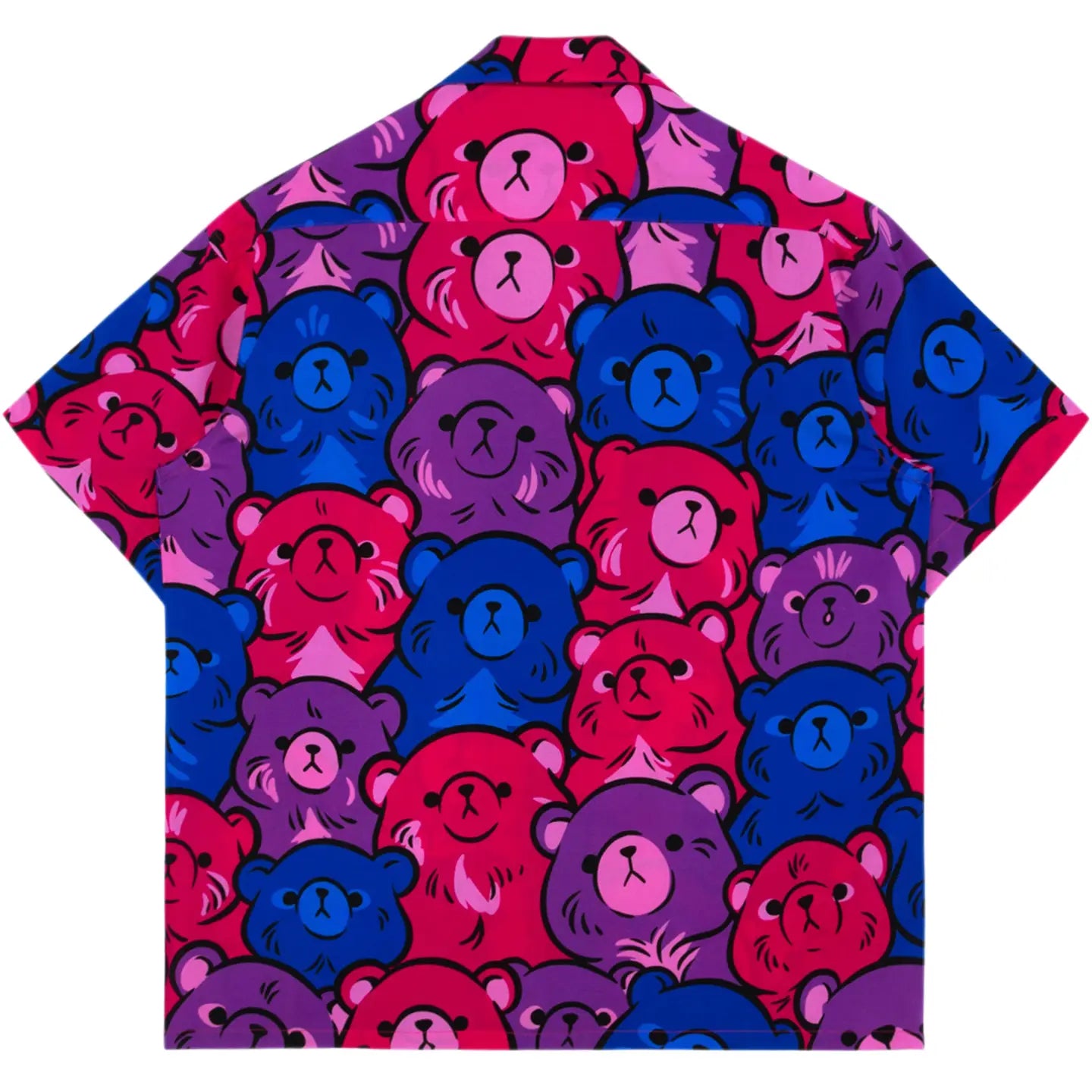 Bi Bear Button Up Top