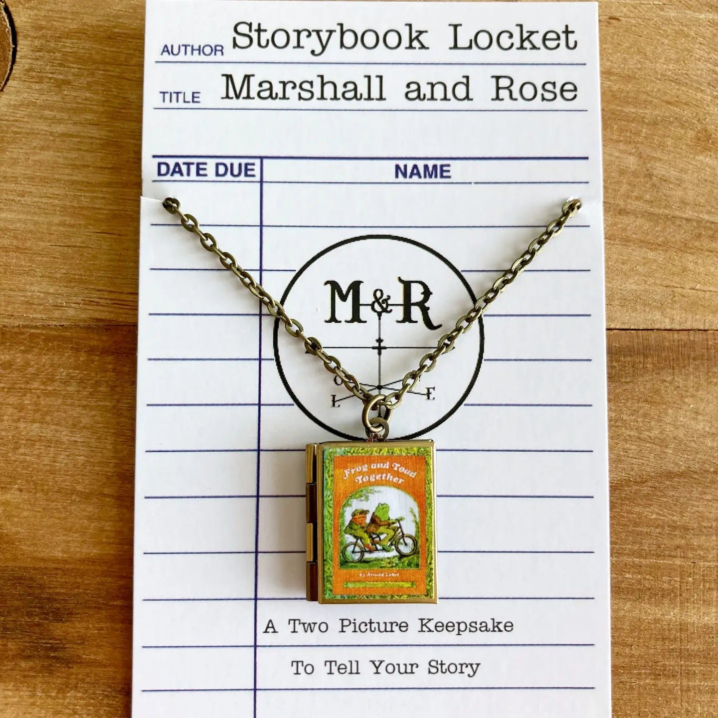 Book Locket Frog and Toad Together