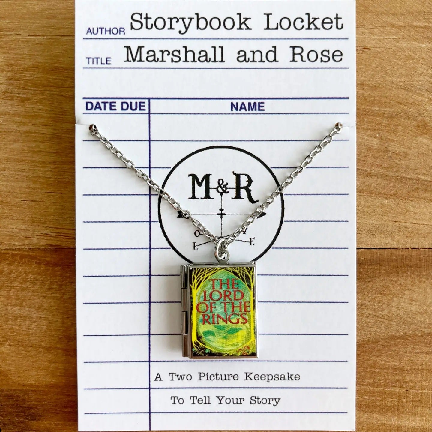 Book Locket the Lord of the Rings - Forest