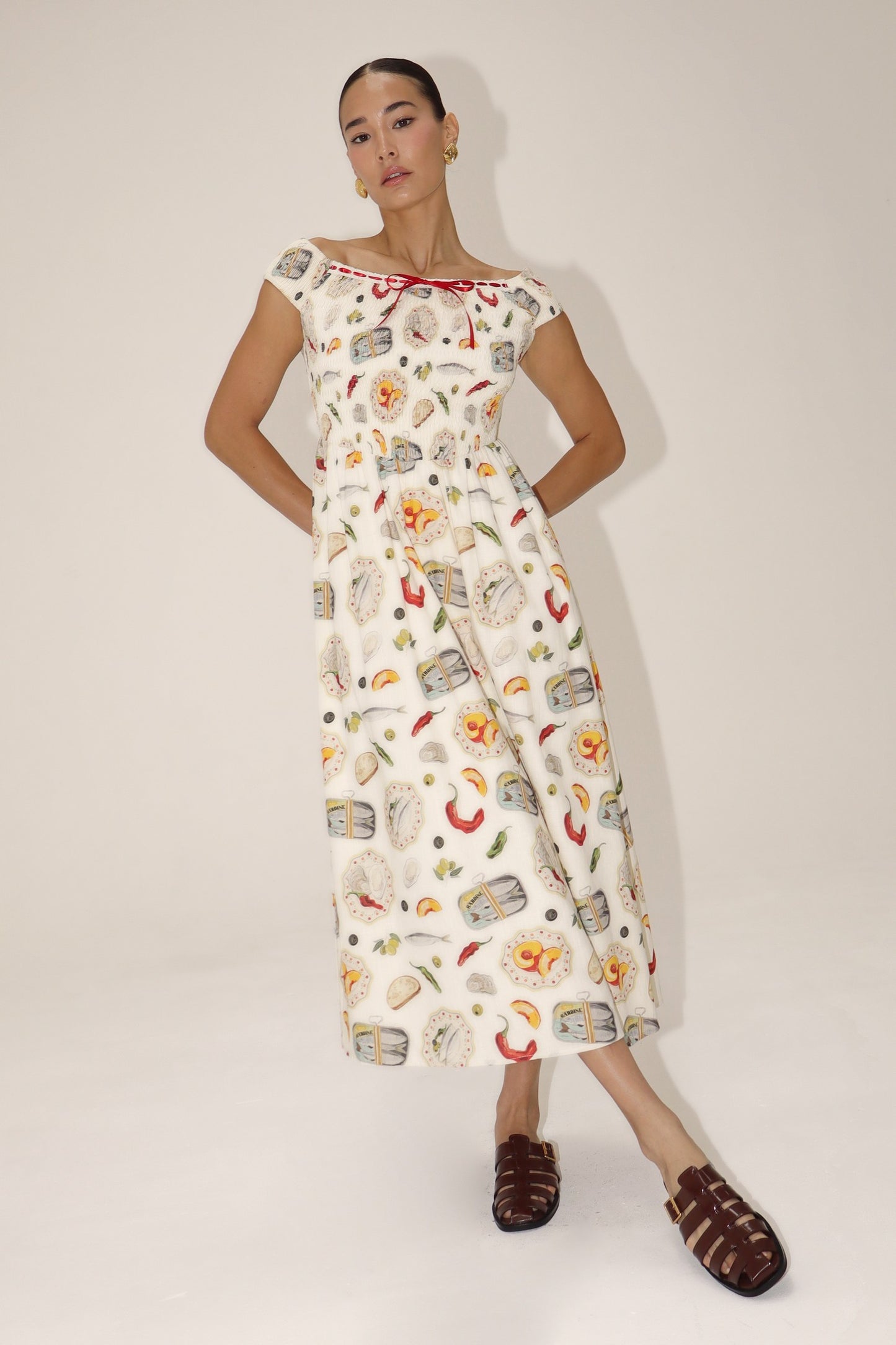 Dress With Sardines Peaches Peppers