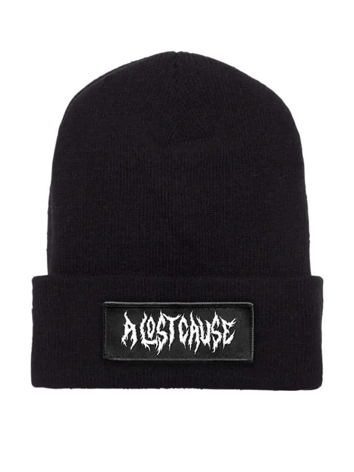 Brutal Tall Black Beanie