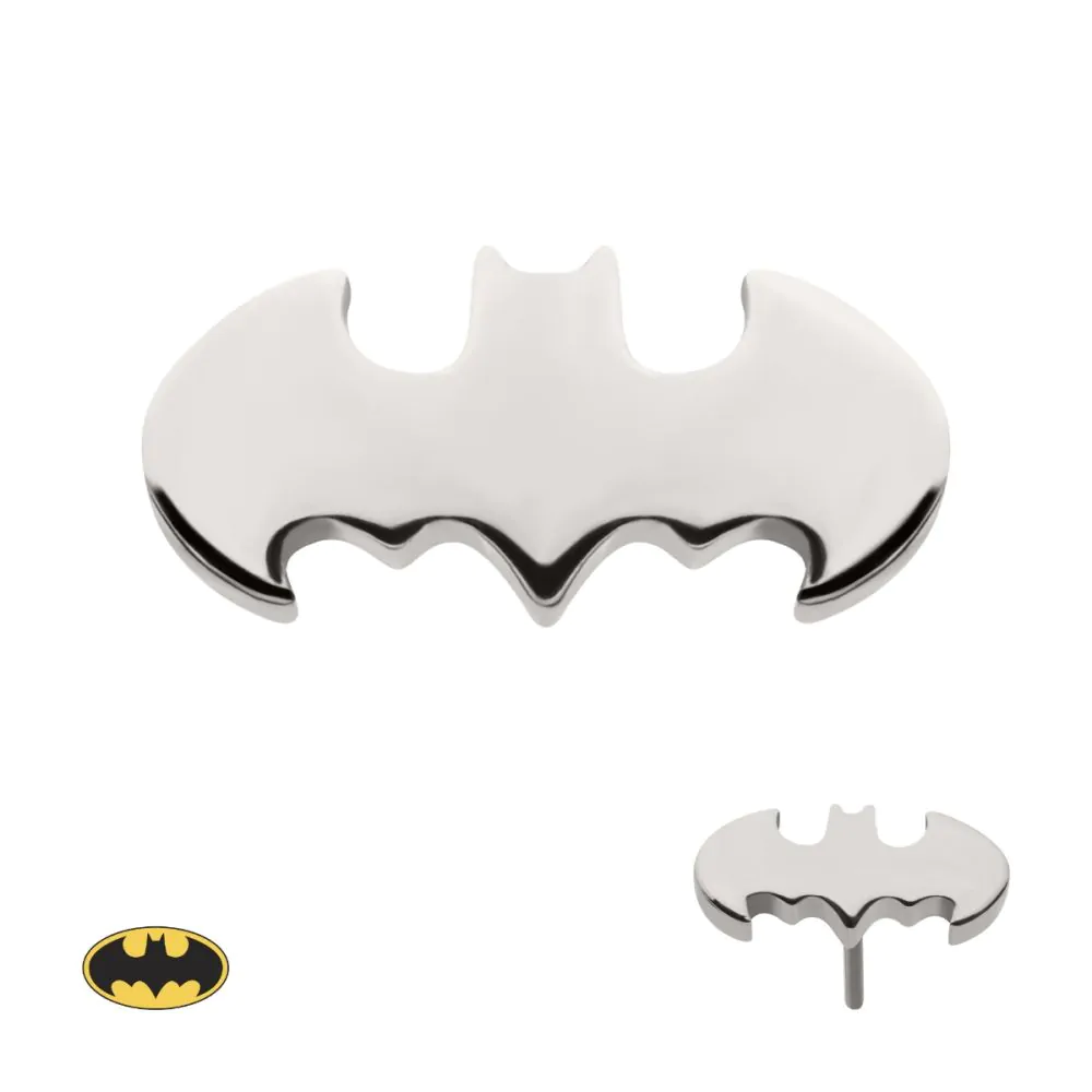 Batman Logo Titanium Threadless Top