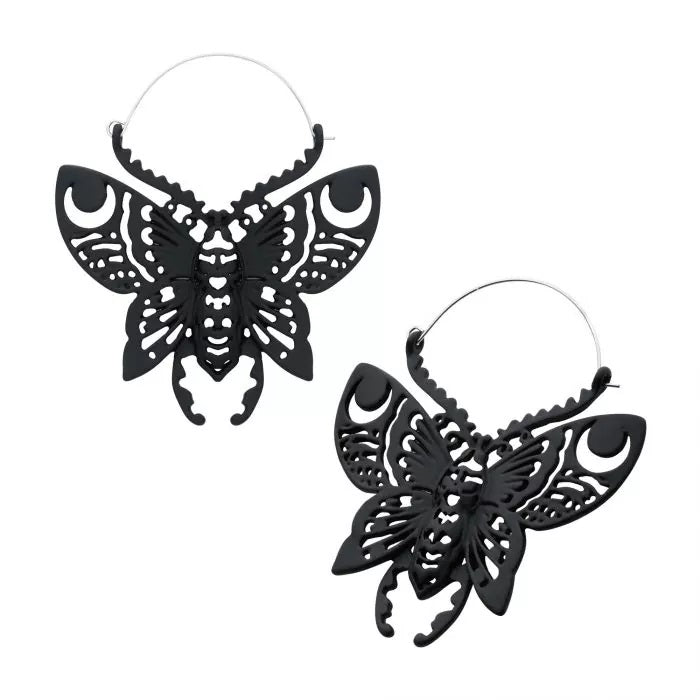 Matte Black Finish Butterfly Plug Hangers