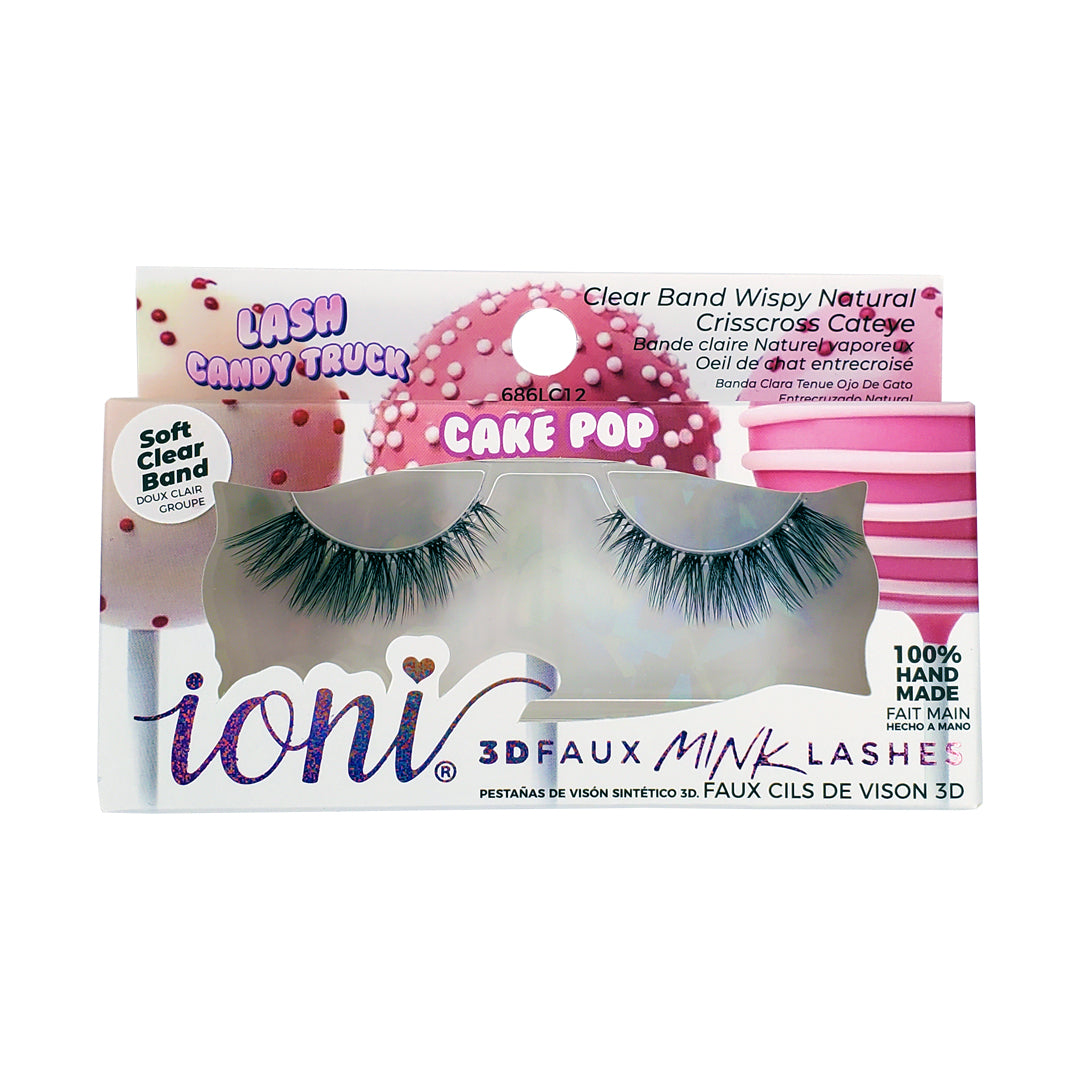 Clear Band Wispy Crisscross Cateye Lashes