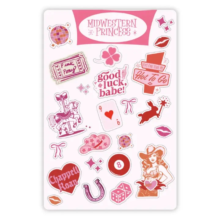 Chappell Roan Sticker Sheet