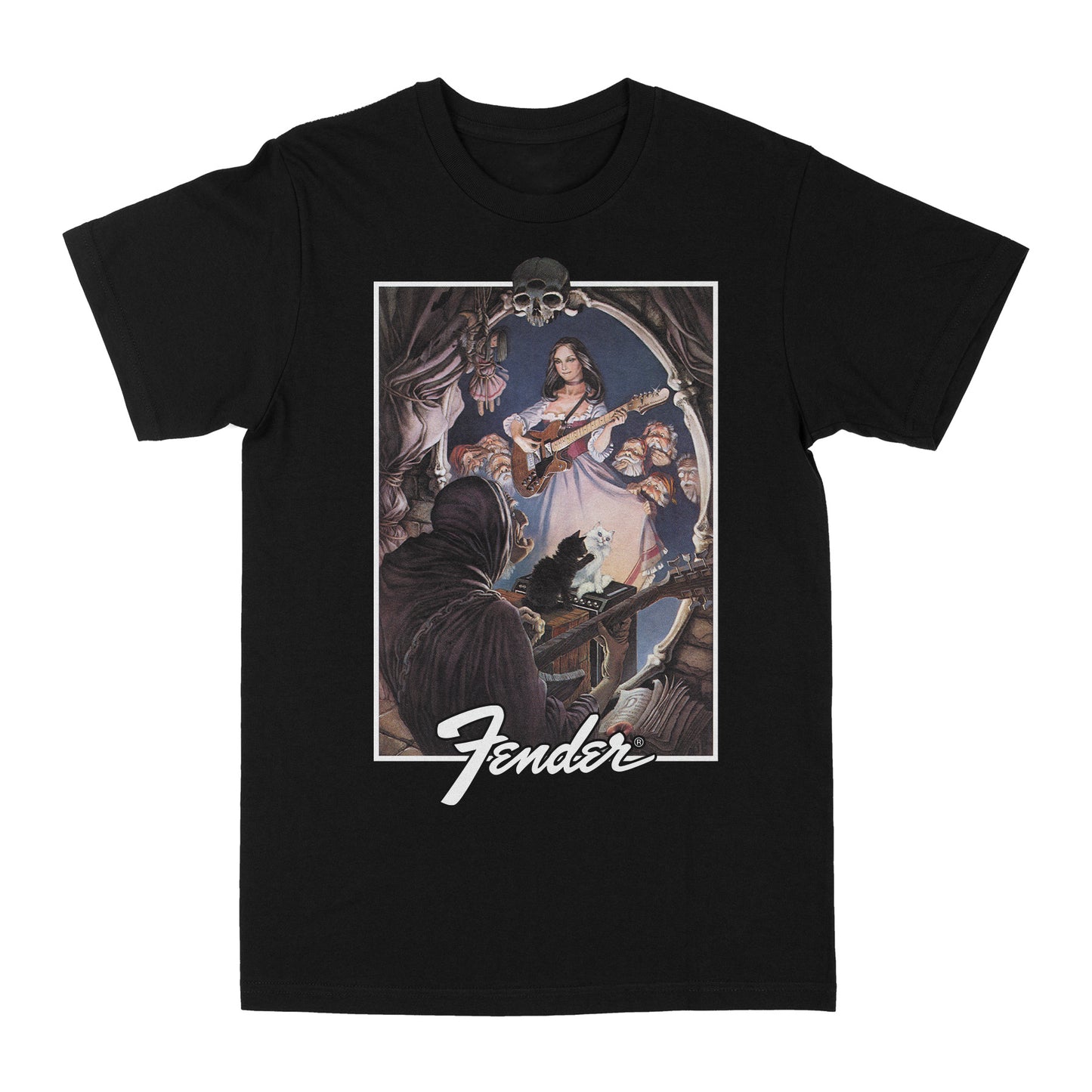 Fender Snow White Band Tee