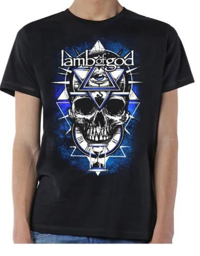 Lamb Of God All Seeing Blue Tshirt
