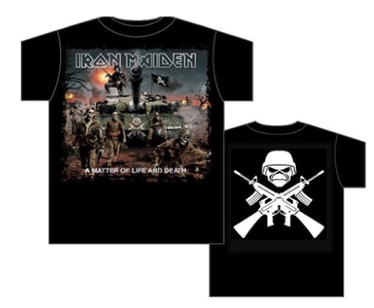 Iron Maiden Life And Death T-Shirt