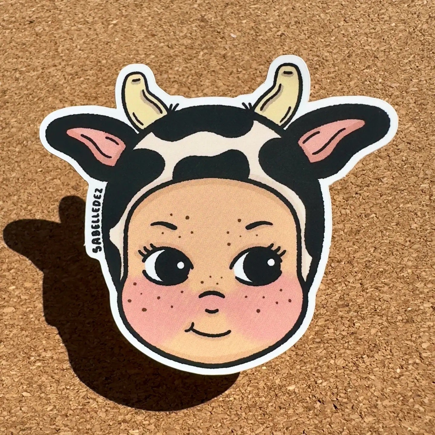 Cow Baby Sticker