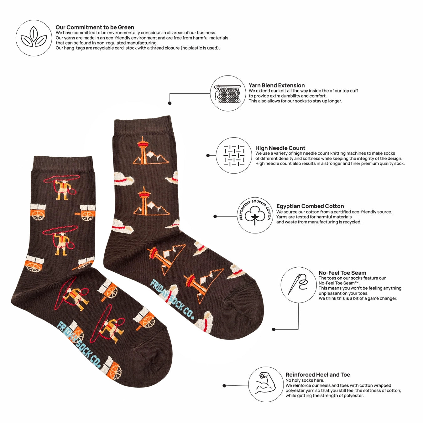 Retro Rodeo Socks