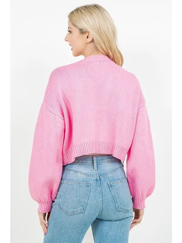 Rainbow And Cloud Cardigan