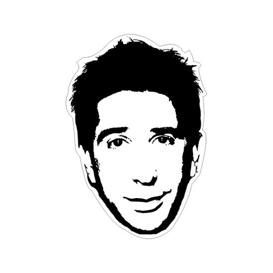 Friends David Schwimmer Vinyl Sticker