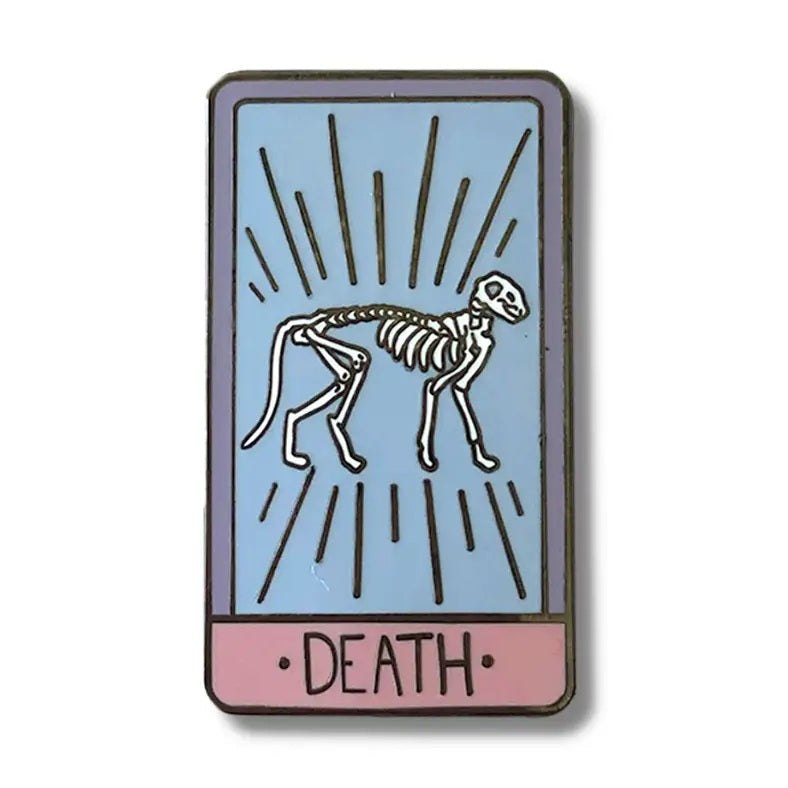 Death Tarot Card- Enamel Pin