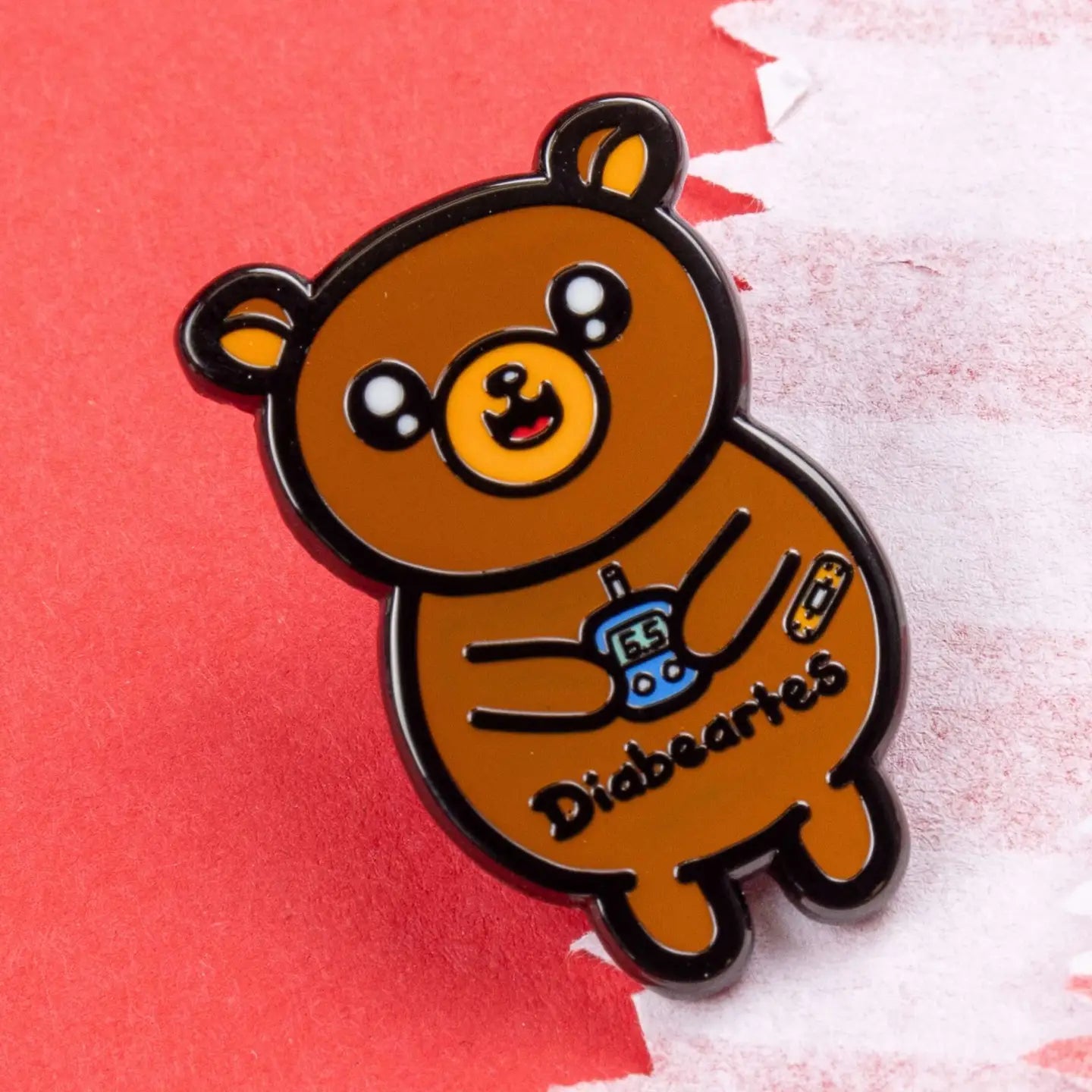Diabeartes Enamel Pin - Diabetes