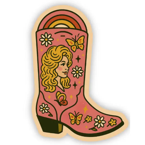 Dolly Boot Sticker