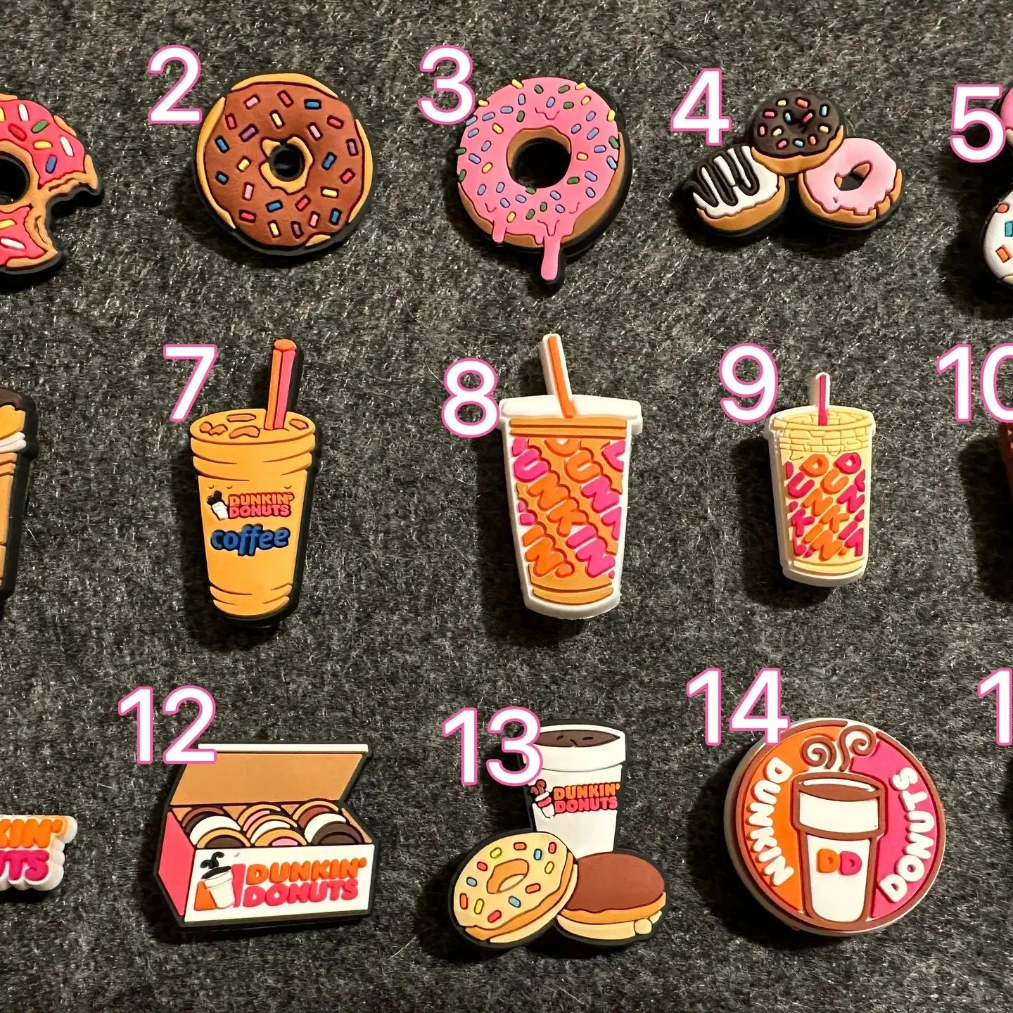 DONUTS & MORE SHOE CHARM