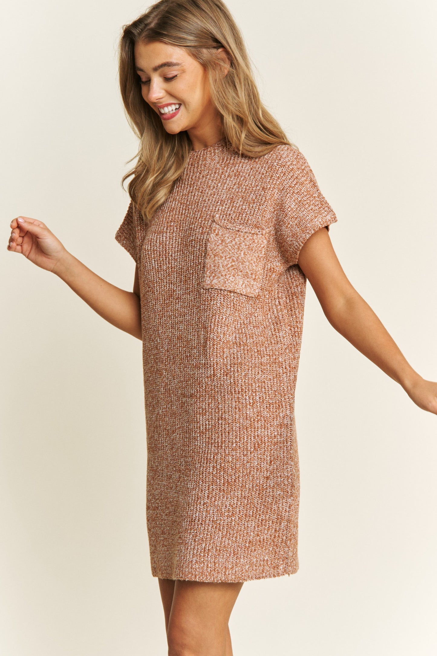 Mini Sweater Plus Size Dress