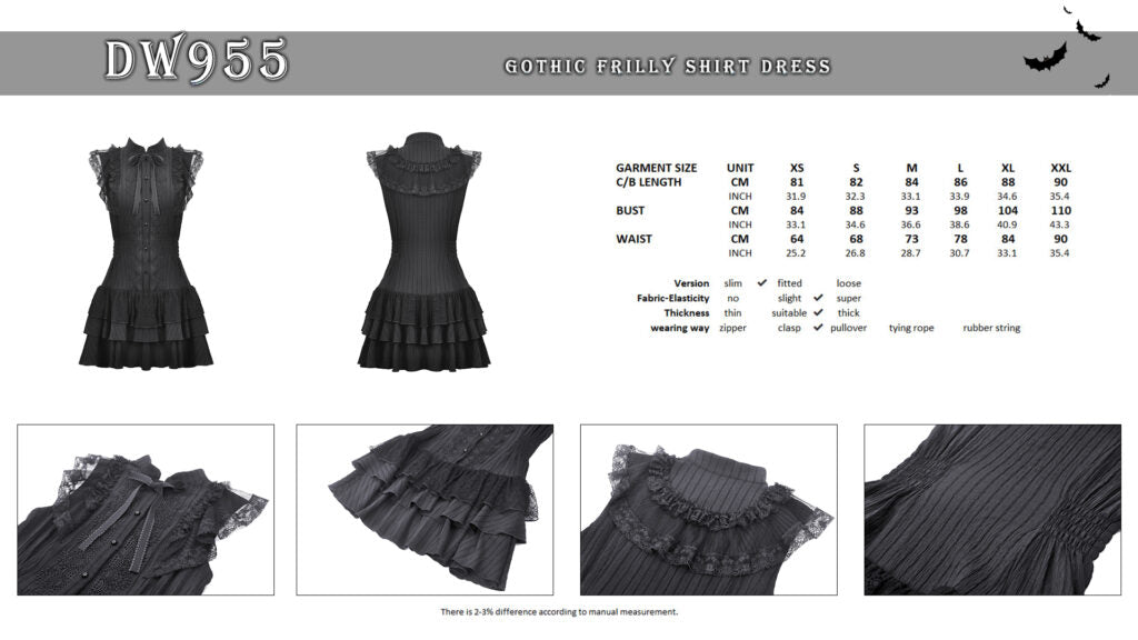 Gothic Frilly Shirt