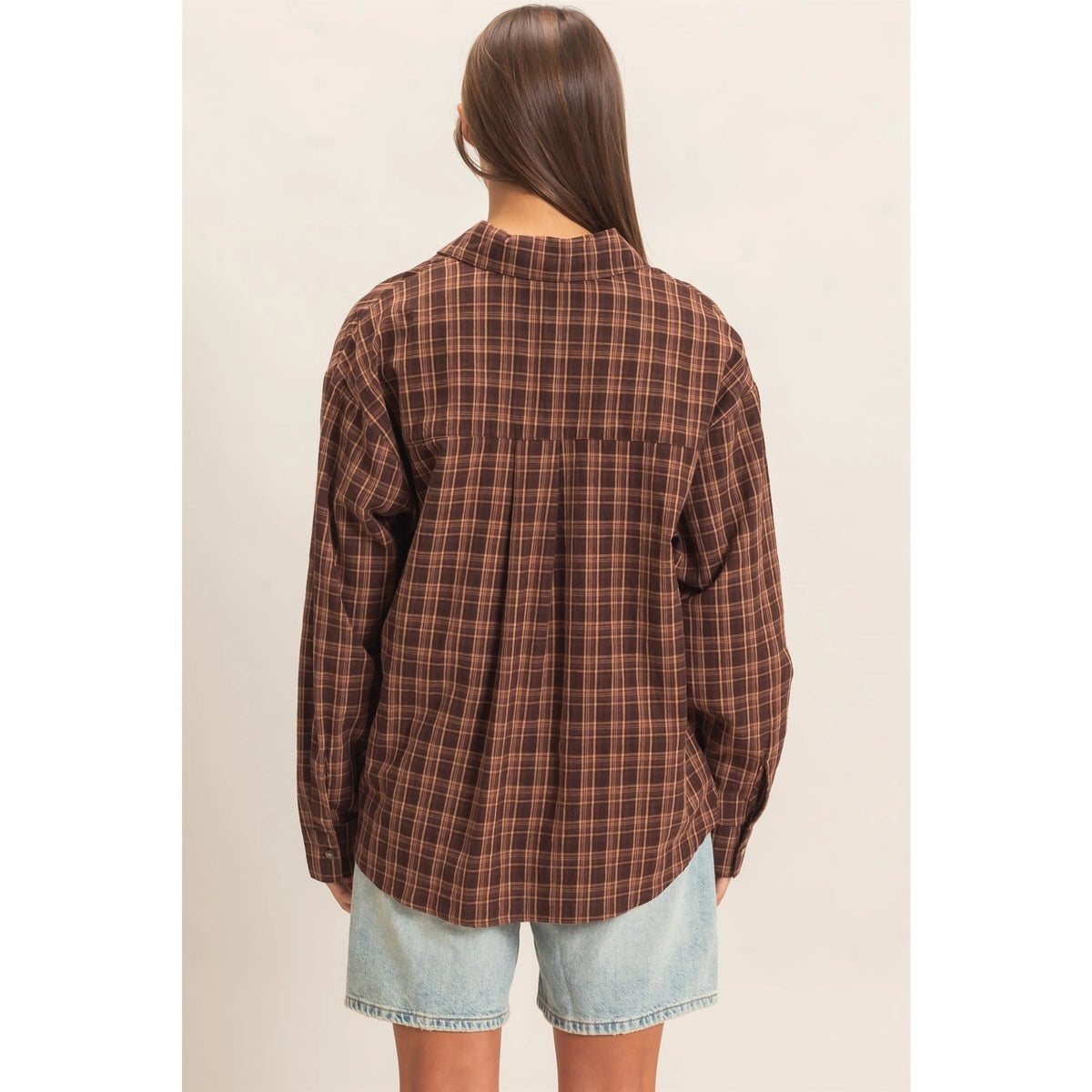 Plaid Oversized Shirt
