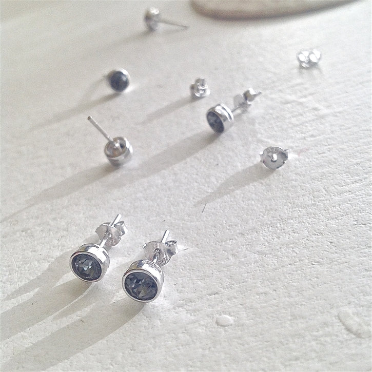 Solstice 6MM Sterling Silver Swarovski