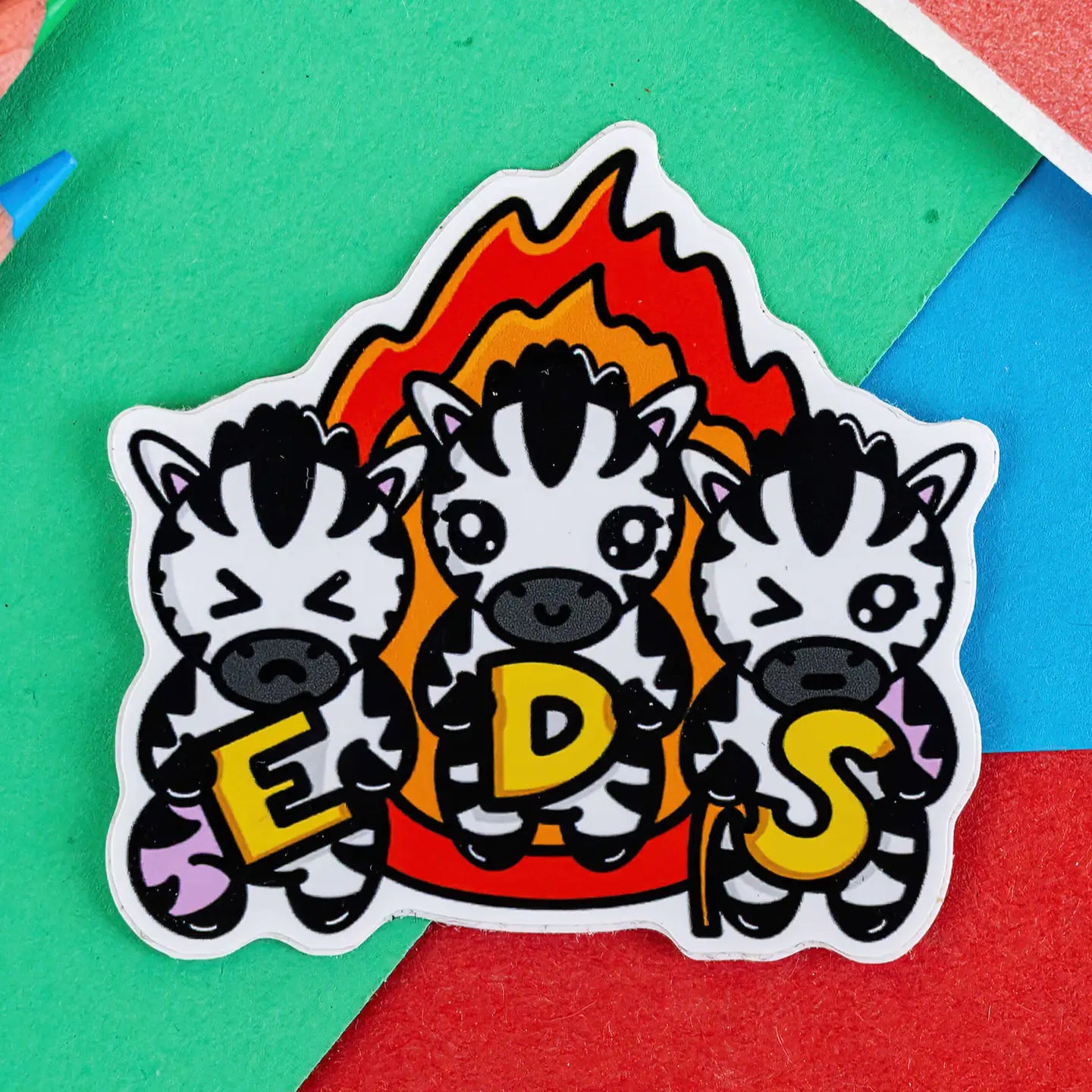 EDS New Sticker - Ehlers-Danlos Syndrome