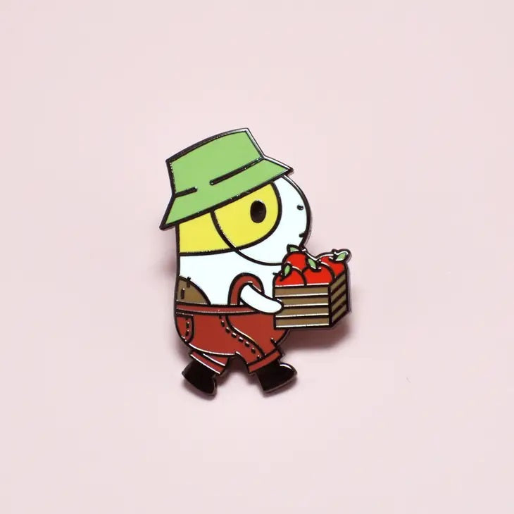 Guinea Pig Apple Picking Pin